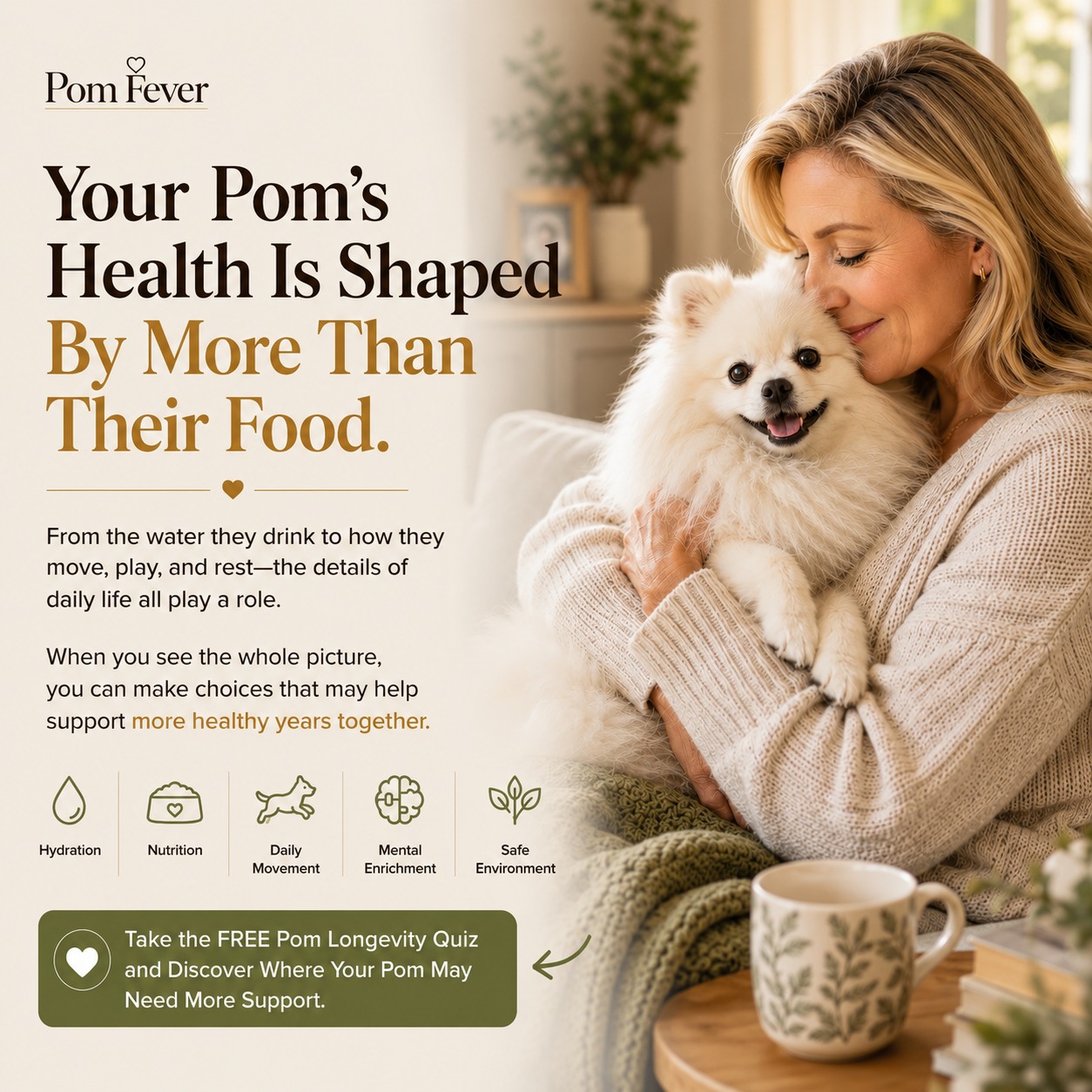 Pom Fever Facebook ad: What Else Is Shaping Your Pom's Health?