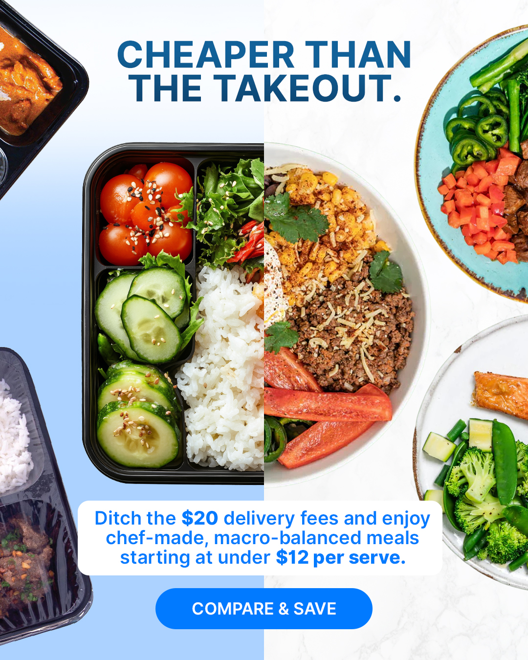 Bondi Meal Prep Facebook ad