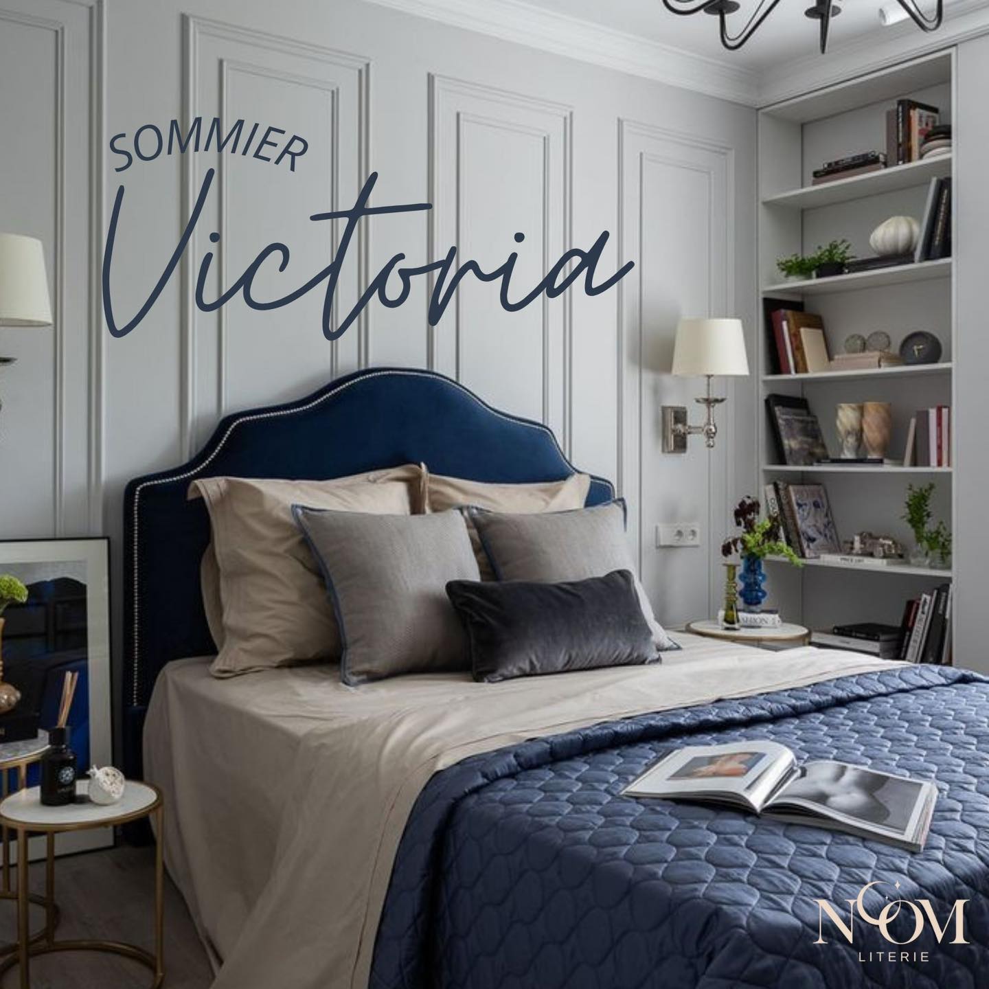 Noom Literie Facebook ad: LA NOUVELLE COLLECTION DE SOMMIERS HIVER 2025 EST…