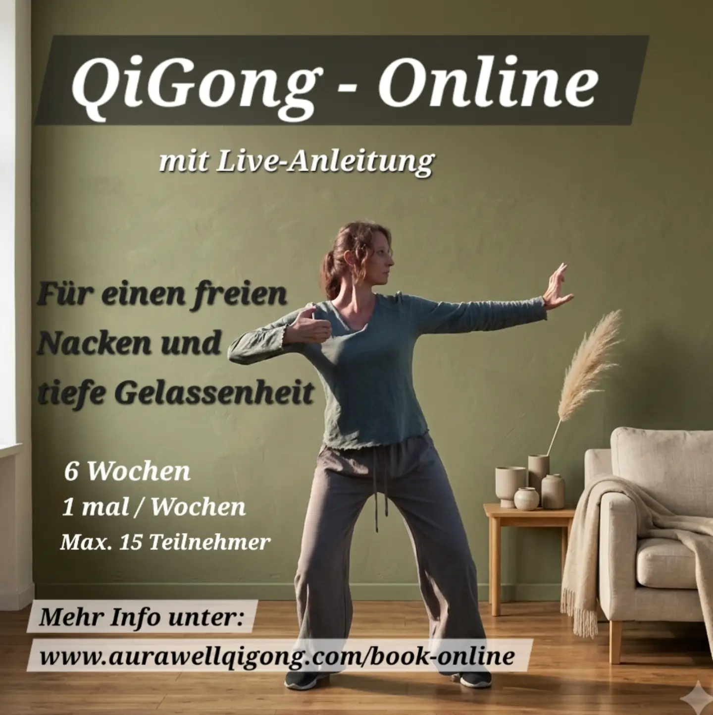 aurawellqigong Facebook ad: Deine wöchentliche Oase der Klarheit