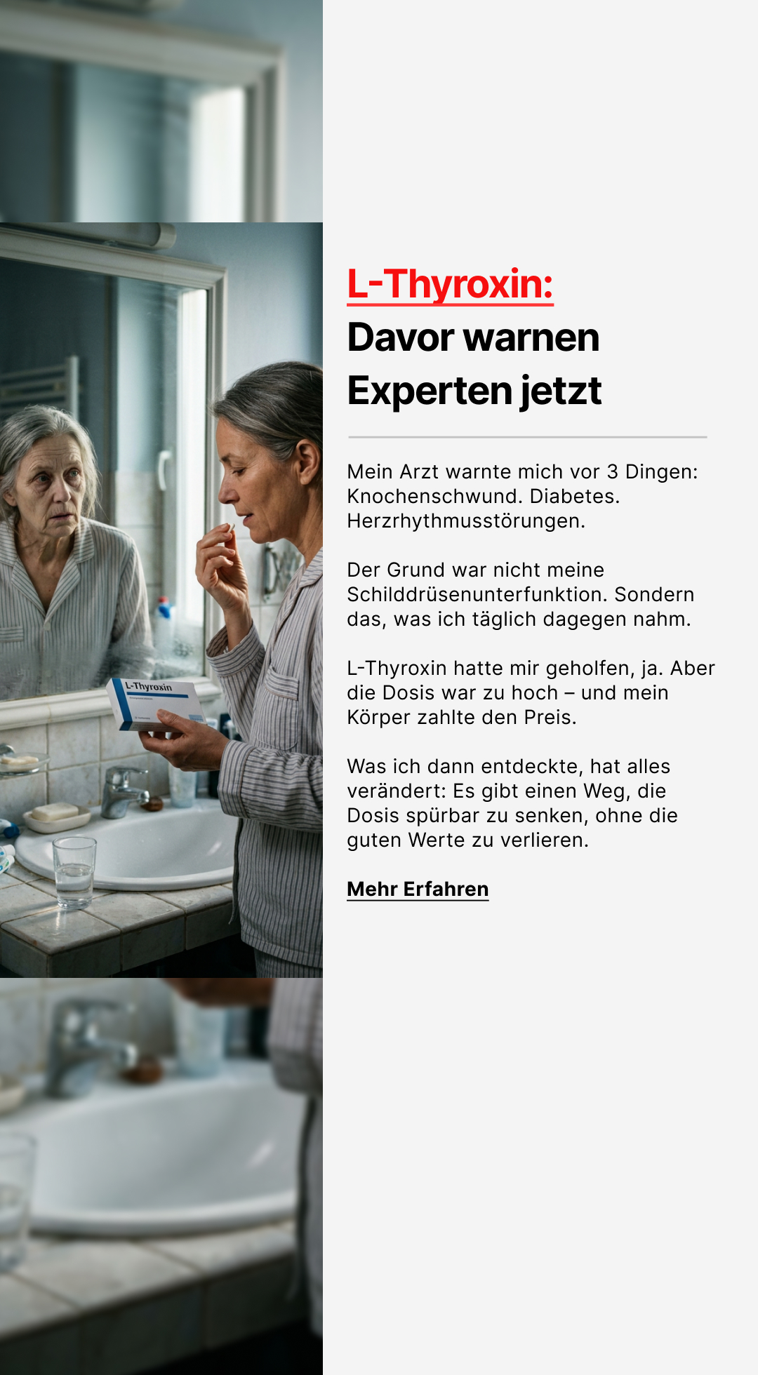 Mission Schilddrüse Facebook ad