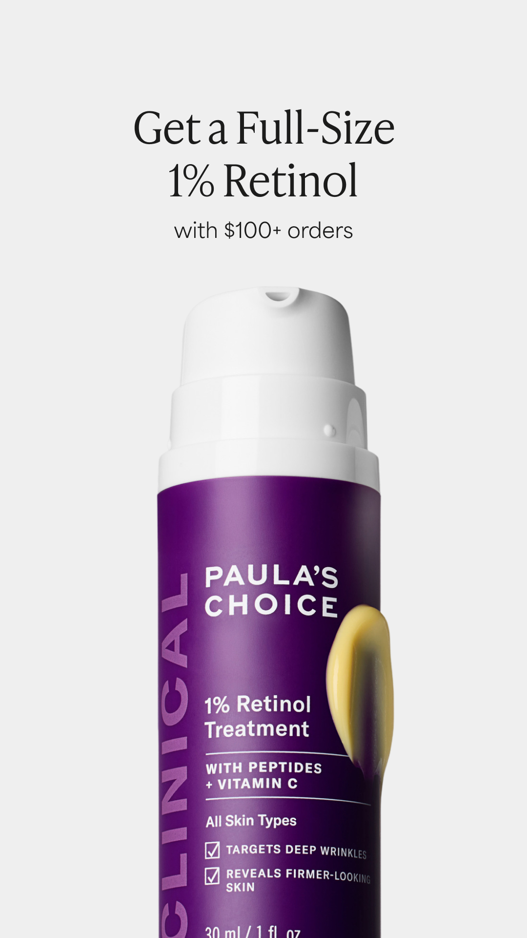 Paula's Choice Facebook ad