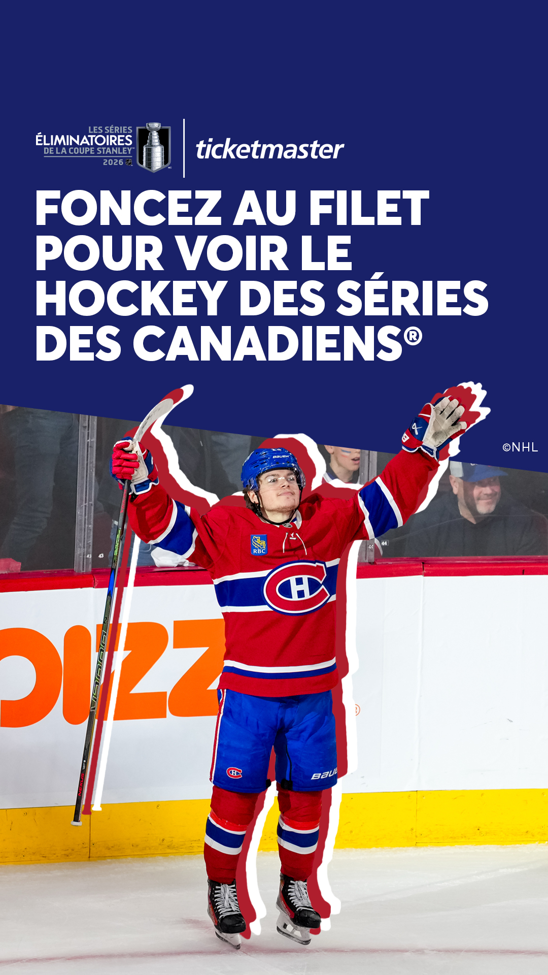 Ticketmaster Facebook ad