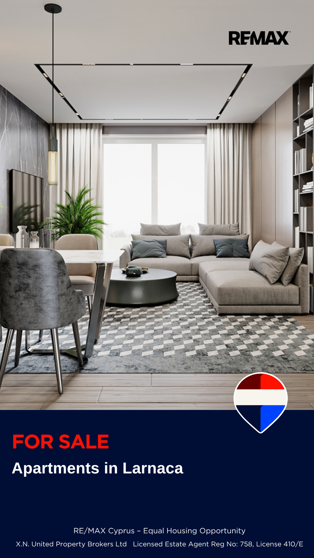 REMAX Cyprus Real Estate Agency Facebook ad