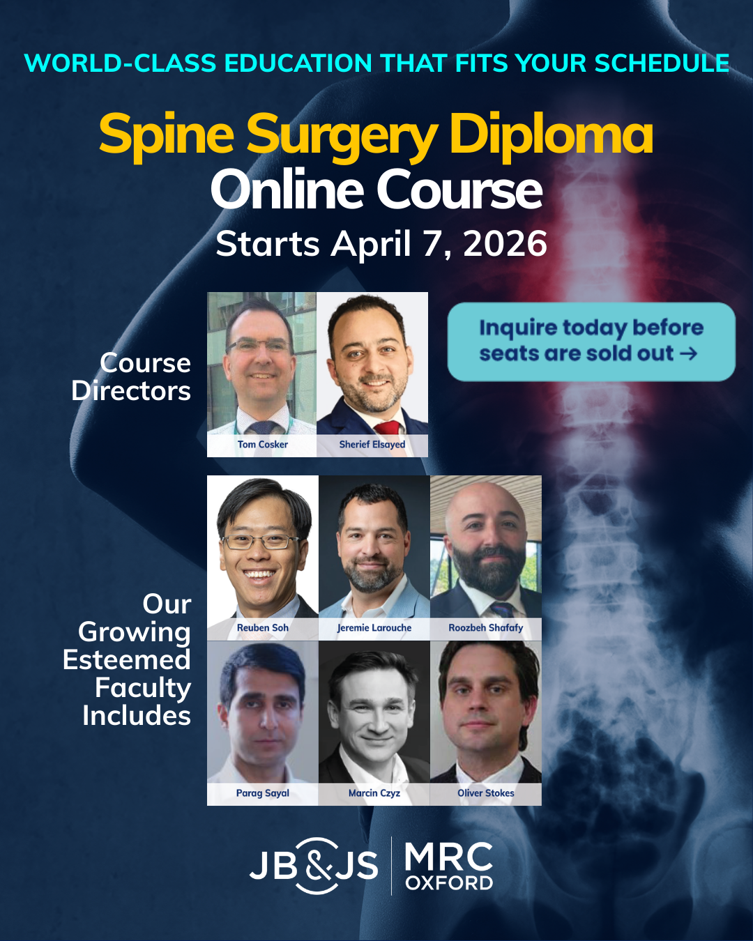 The Journal of Bone & Joint Surgery (JBJS) Facebook ad from Mar 9, 2026