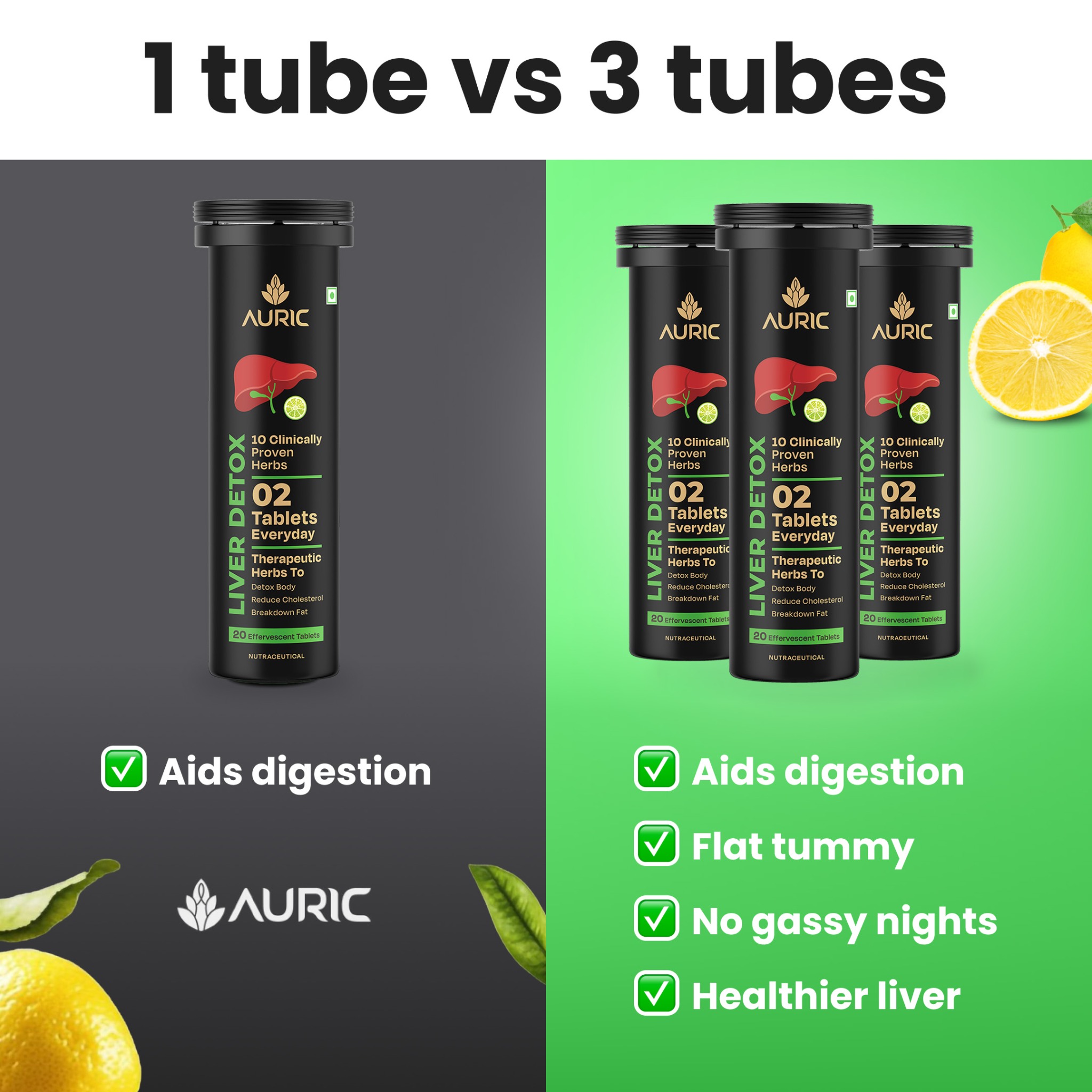 Auric Liver Detox Facebook ad