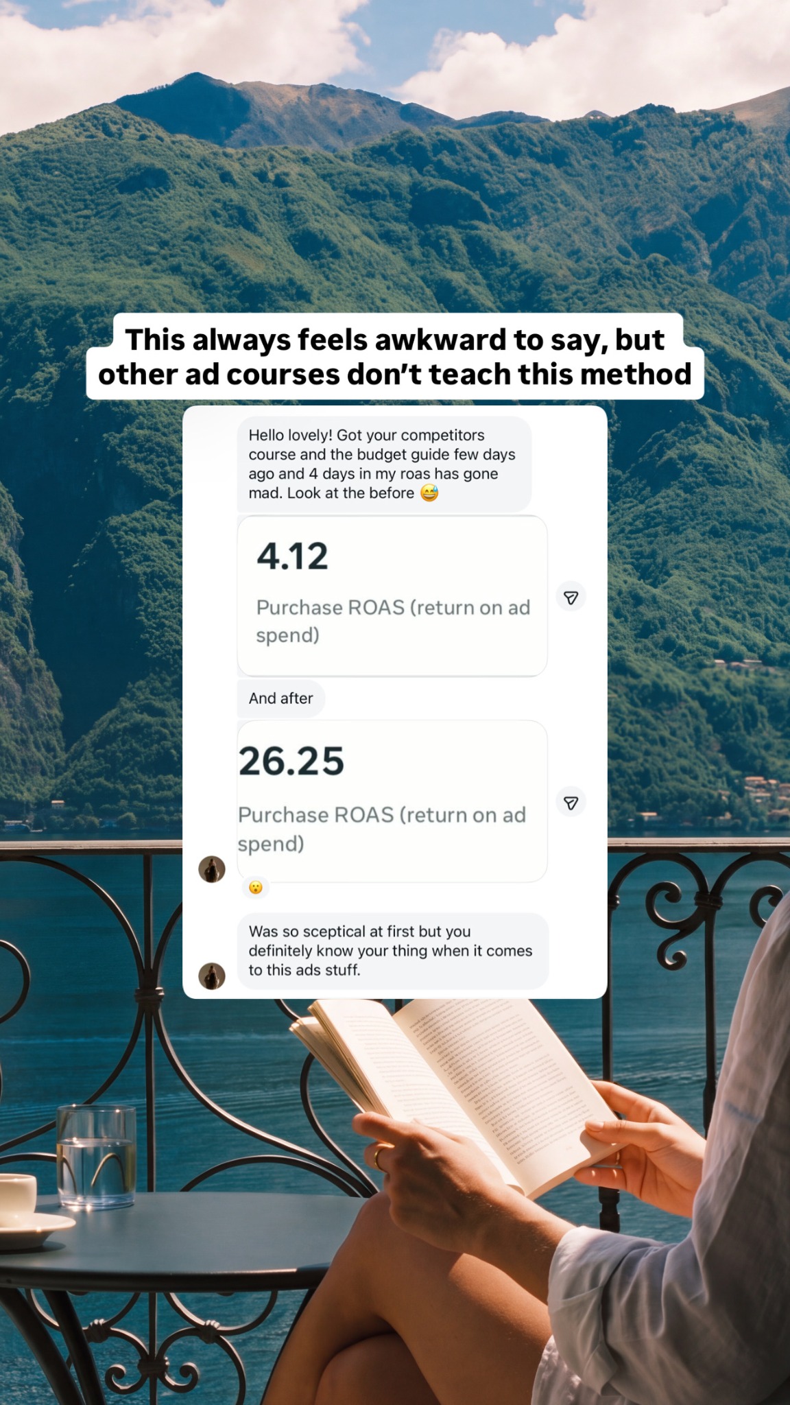 Secret Insta Club Facebook ad