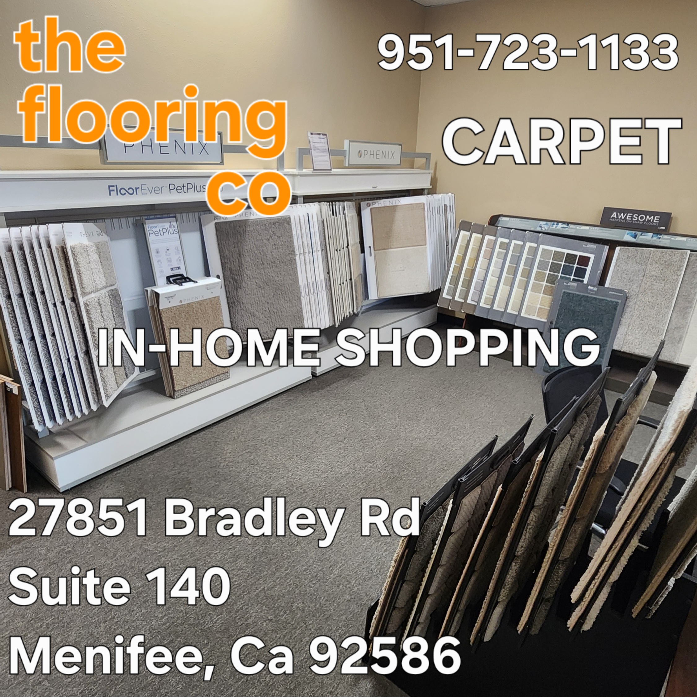 The Flooring Co Facebook ad: We are a full-service flooring showroom specializing in…