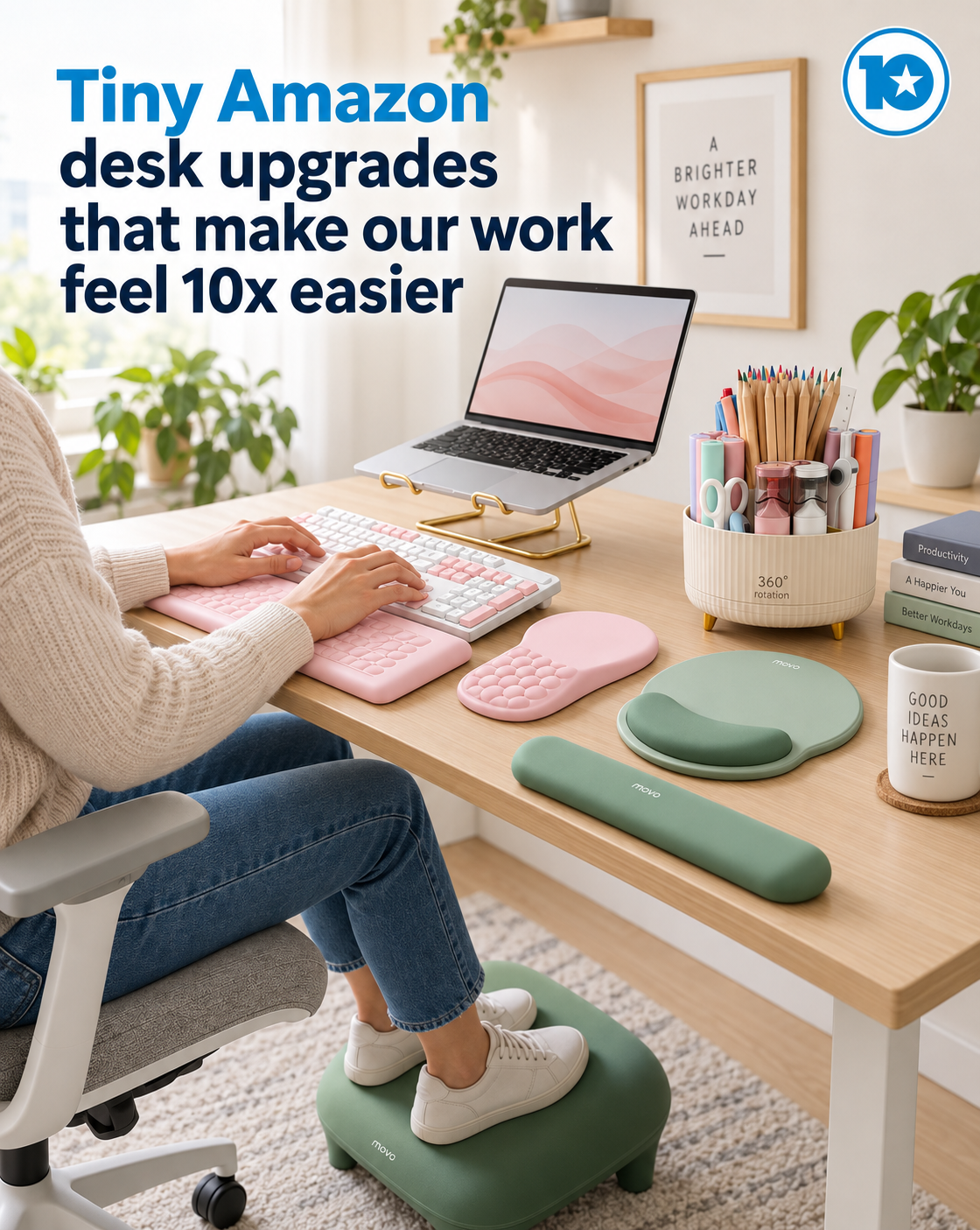 Toptenreviews Picks Facebook ad: Desk Finds We Recommend for a More Comfortable Setup