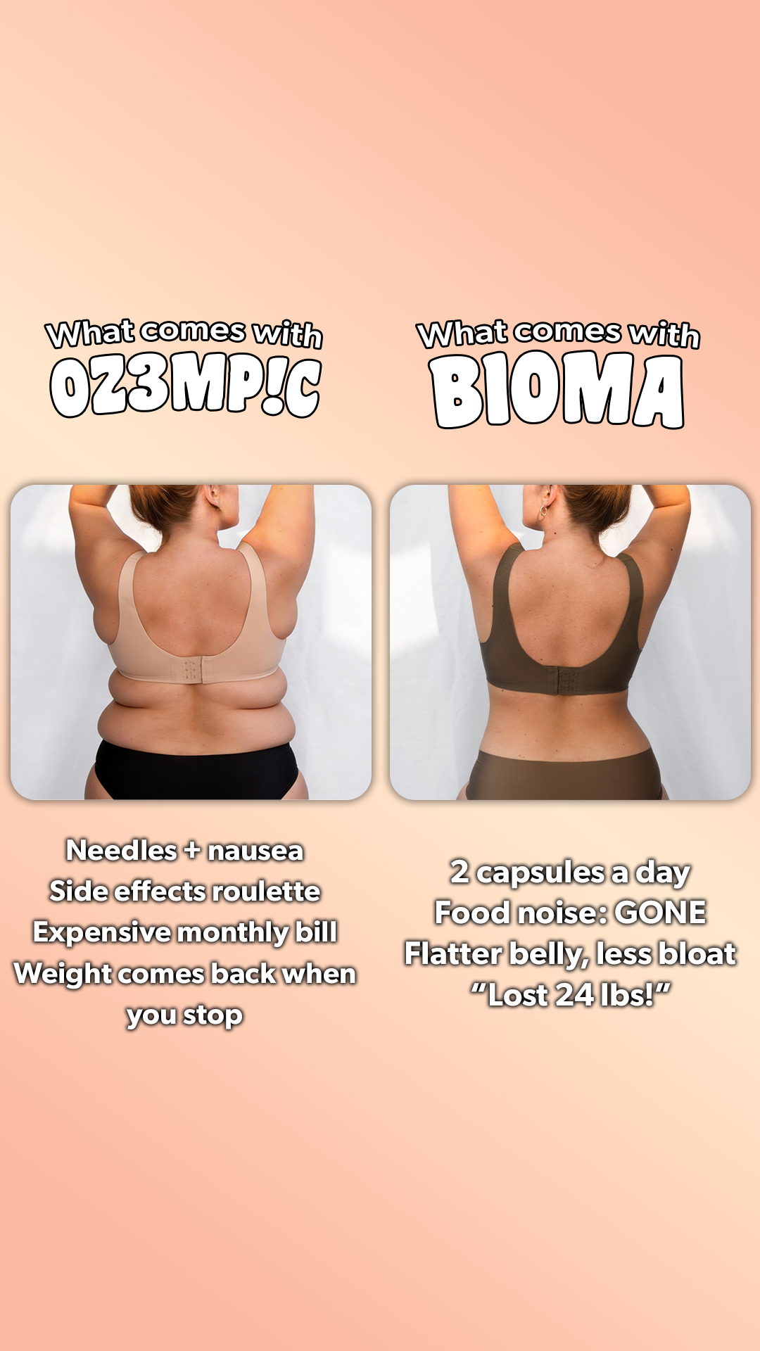 Biomabiotics Facebook ad
