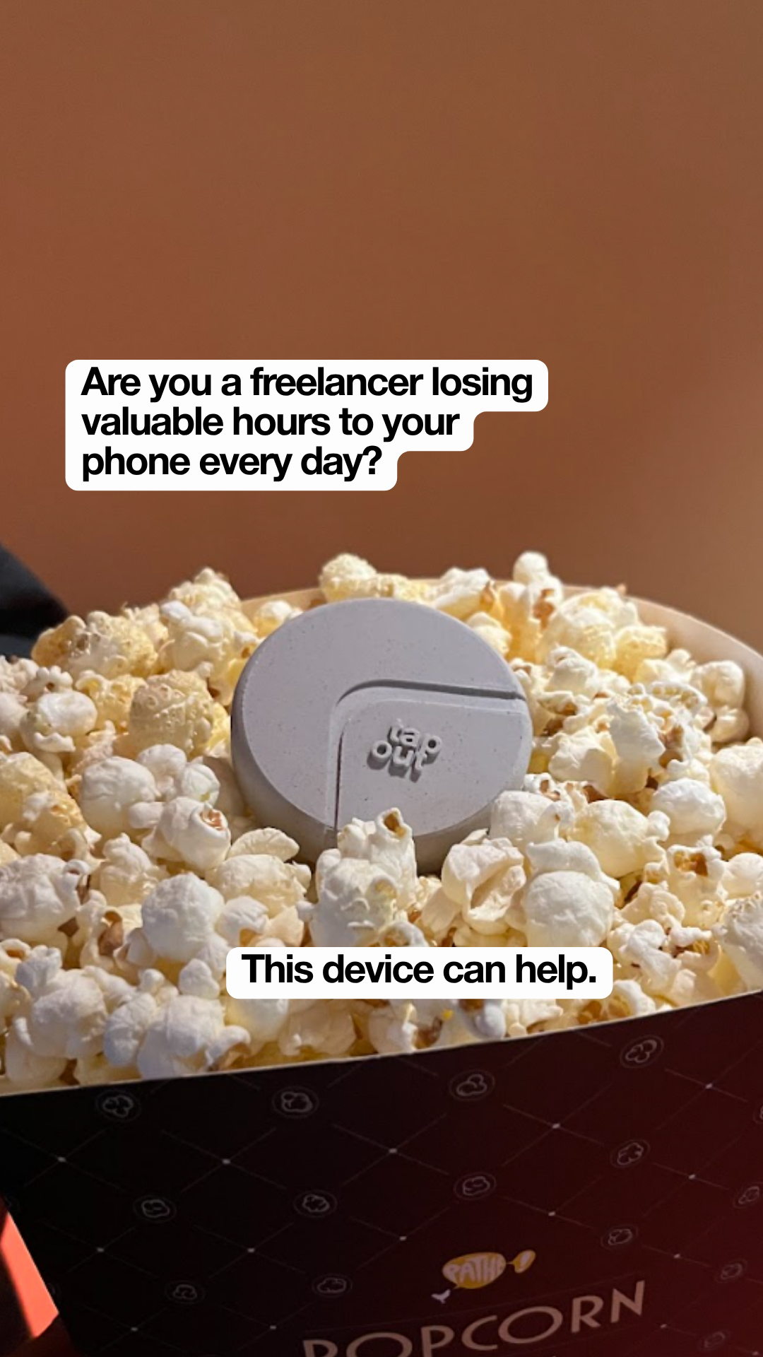 Tap Out Facebook ad