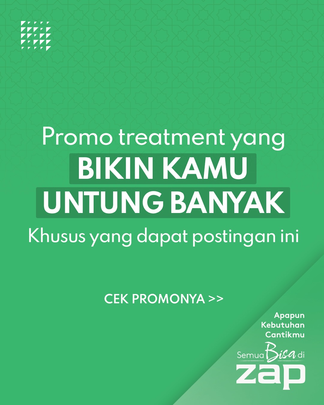 ZAP Clinic Indonesia Facebook ad