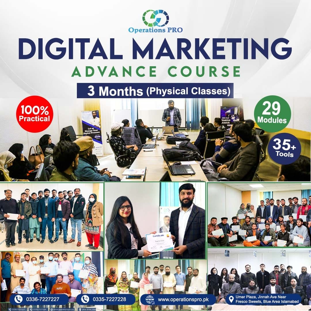 Operations PRO Digital Marketing Agency Facebook ad: Physical Classes - 4.9 (395)