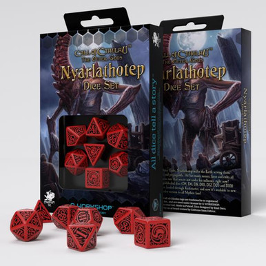 Magic Madhouse Facebook ad: Sourcebooks, resin dice, and epic miniatures.