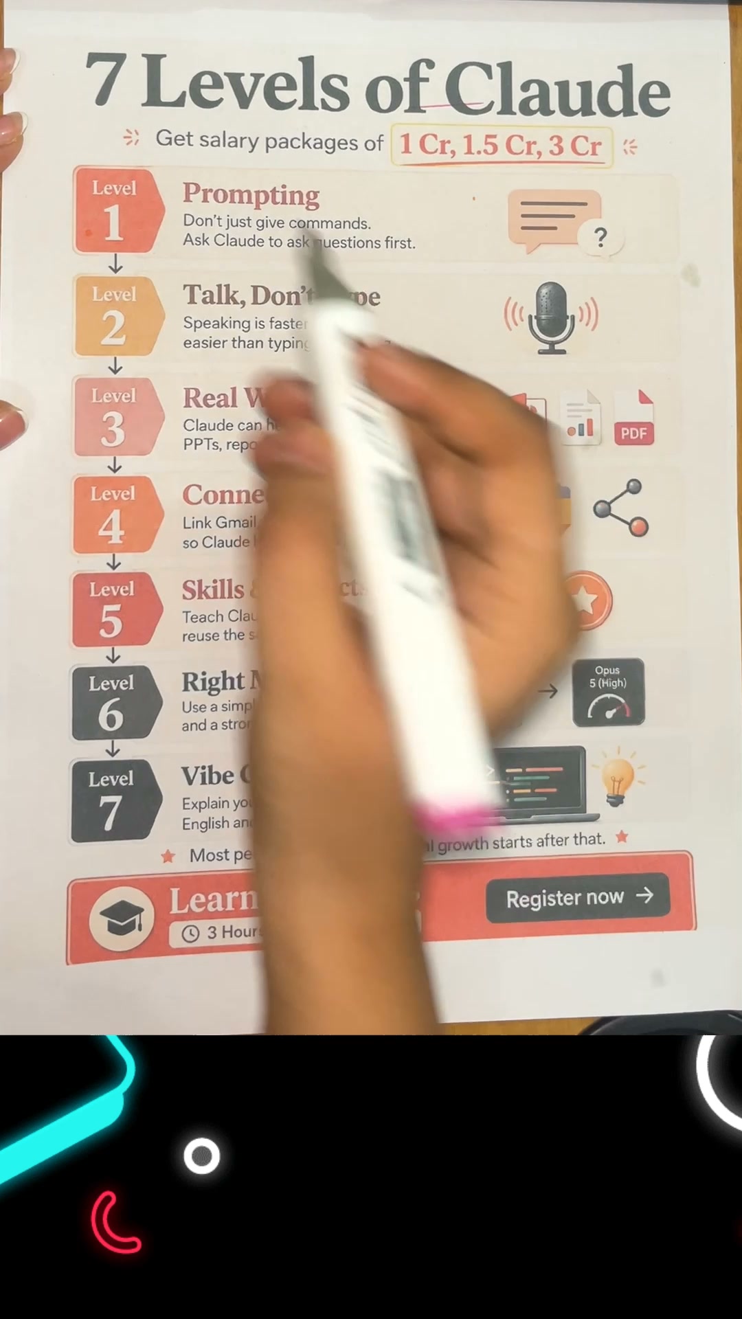 Be10XSkills Facebook ad: 3 Hours Live AI Tools Workshop