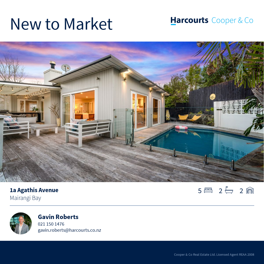 Harcourts Cooper & Co Real Estate Facebook ad