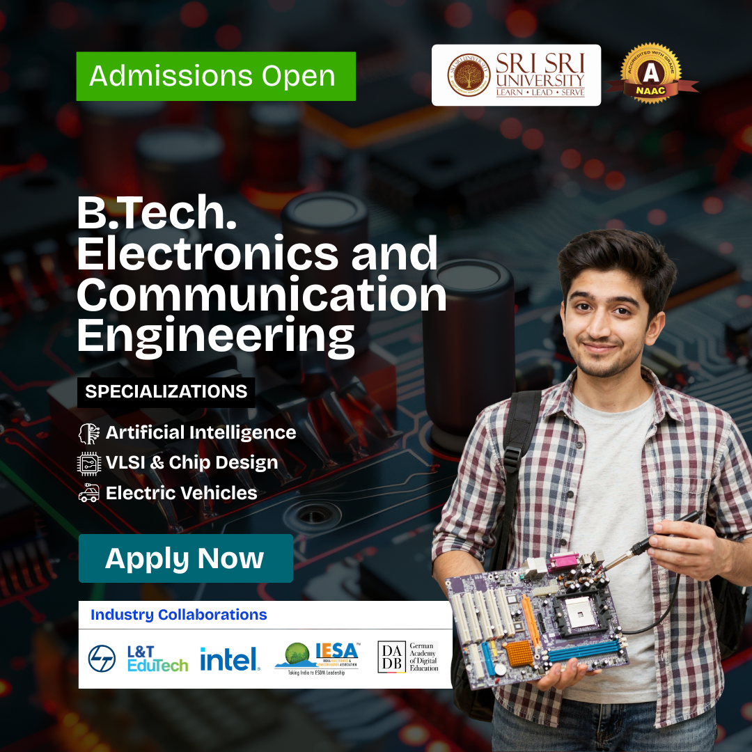 Sri Sri University Facebook ad