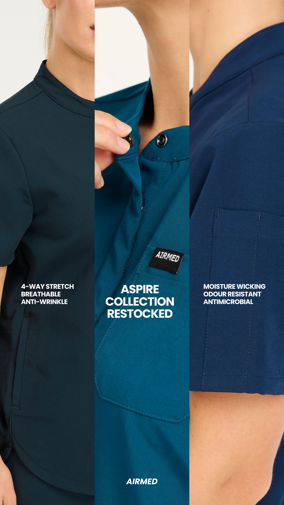 Airmed Scrubs Facebook ad