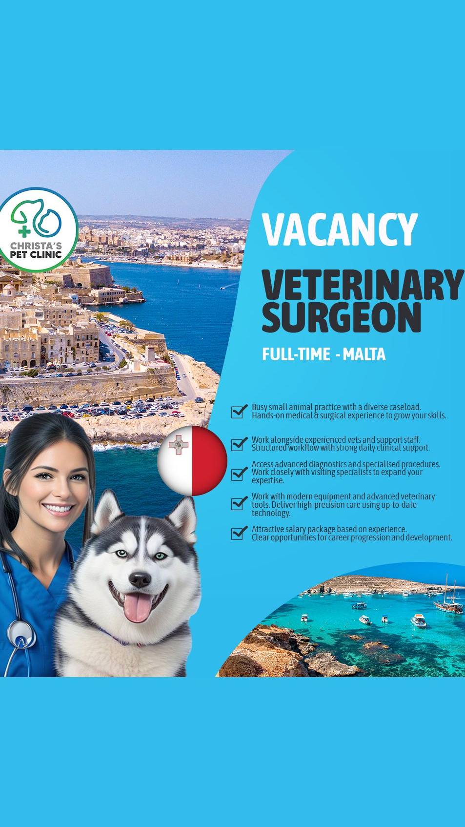 Christa's Pet Clinic Facebook ad