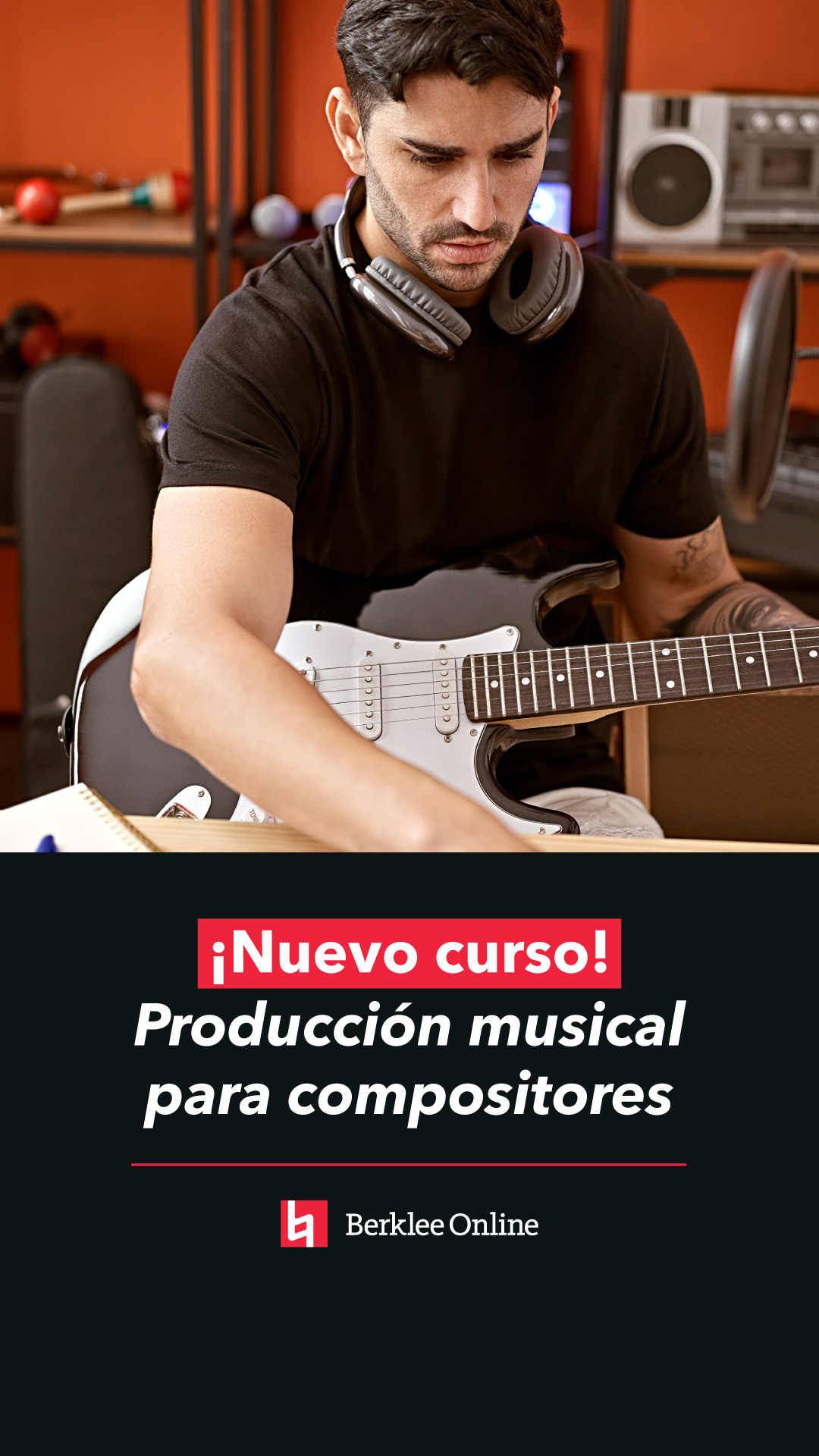 Berklee Online Facebook ad