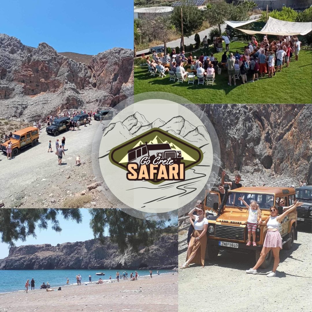 Go Crete Safari Facebook ad from May 26, 2025