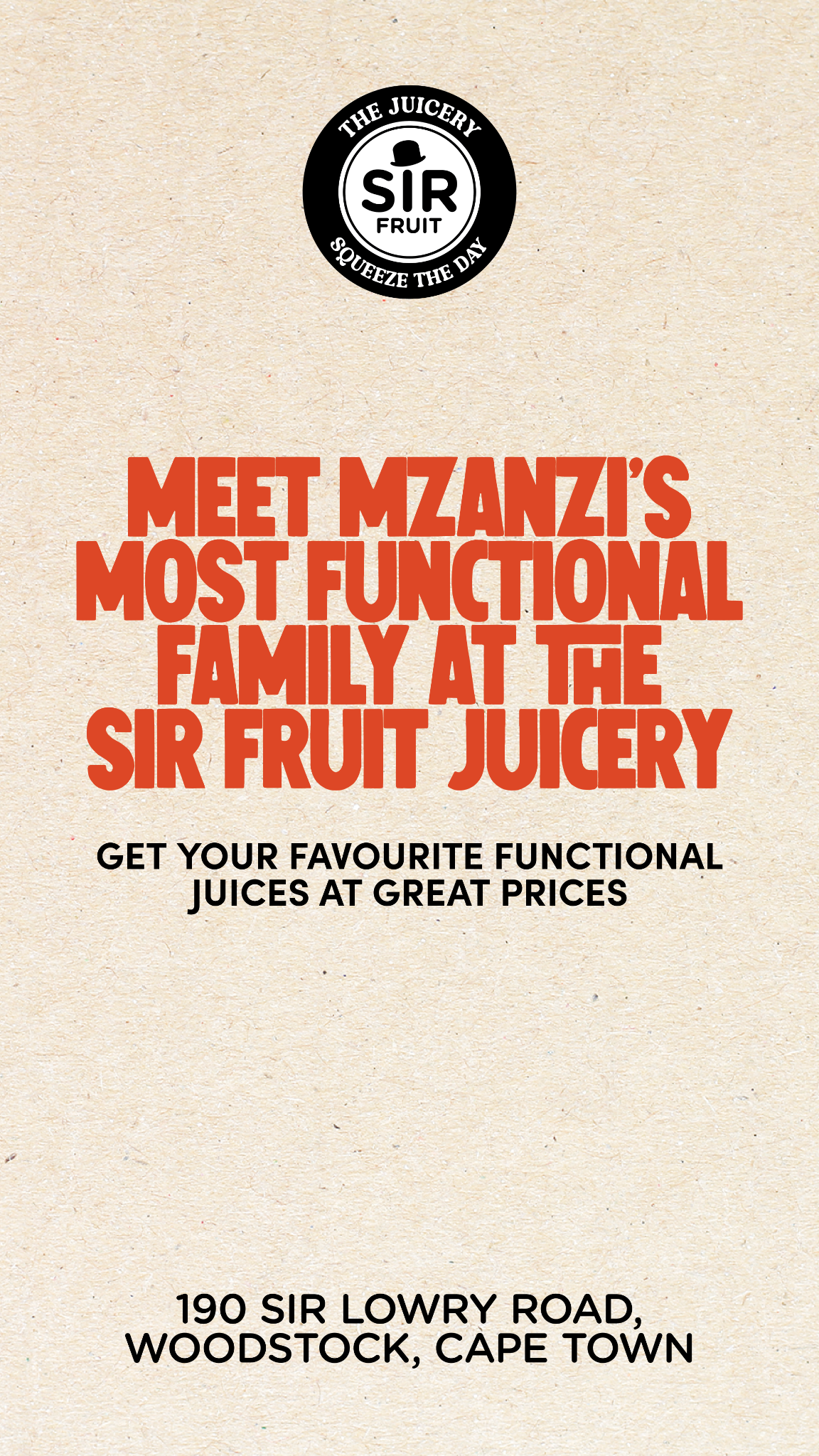 Sir Fruit Facebook ad
