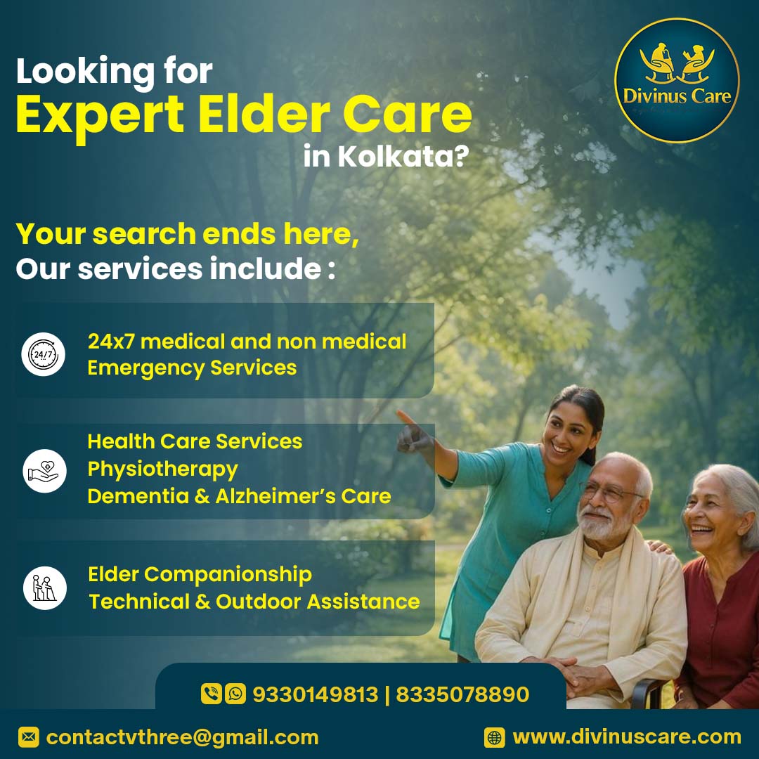 Divinus Care Facebook ad: Looking for Expert Elder Care in Kolkata?