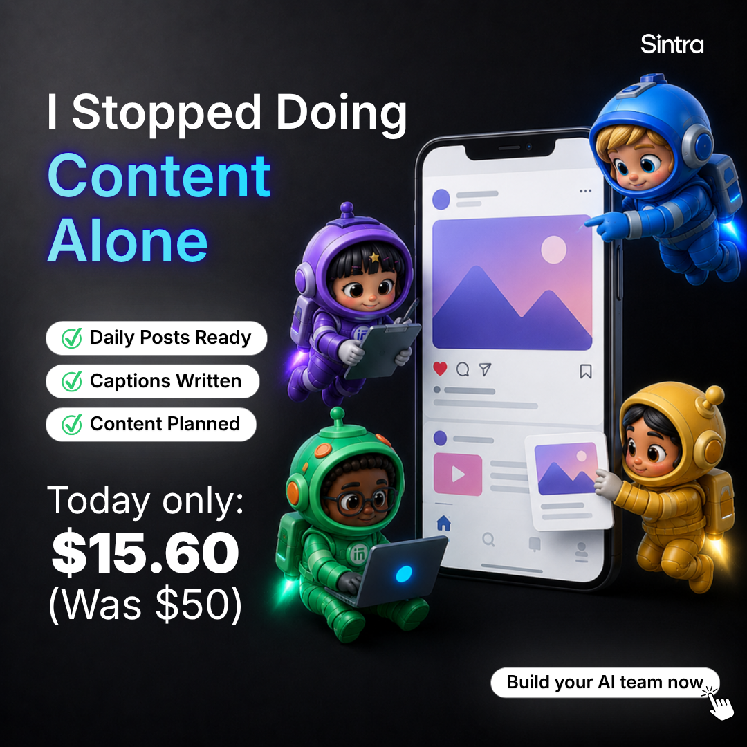 sintra.ai Facebook ad