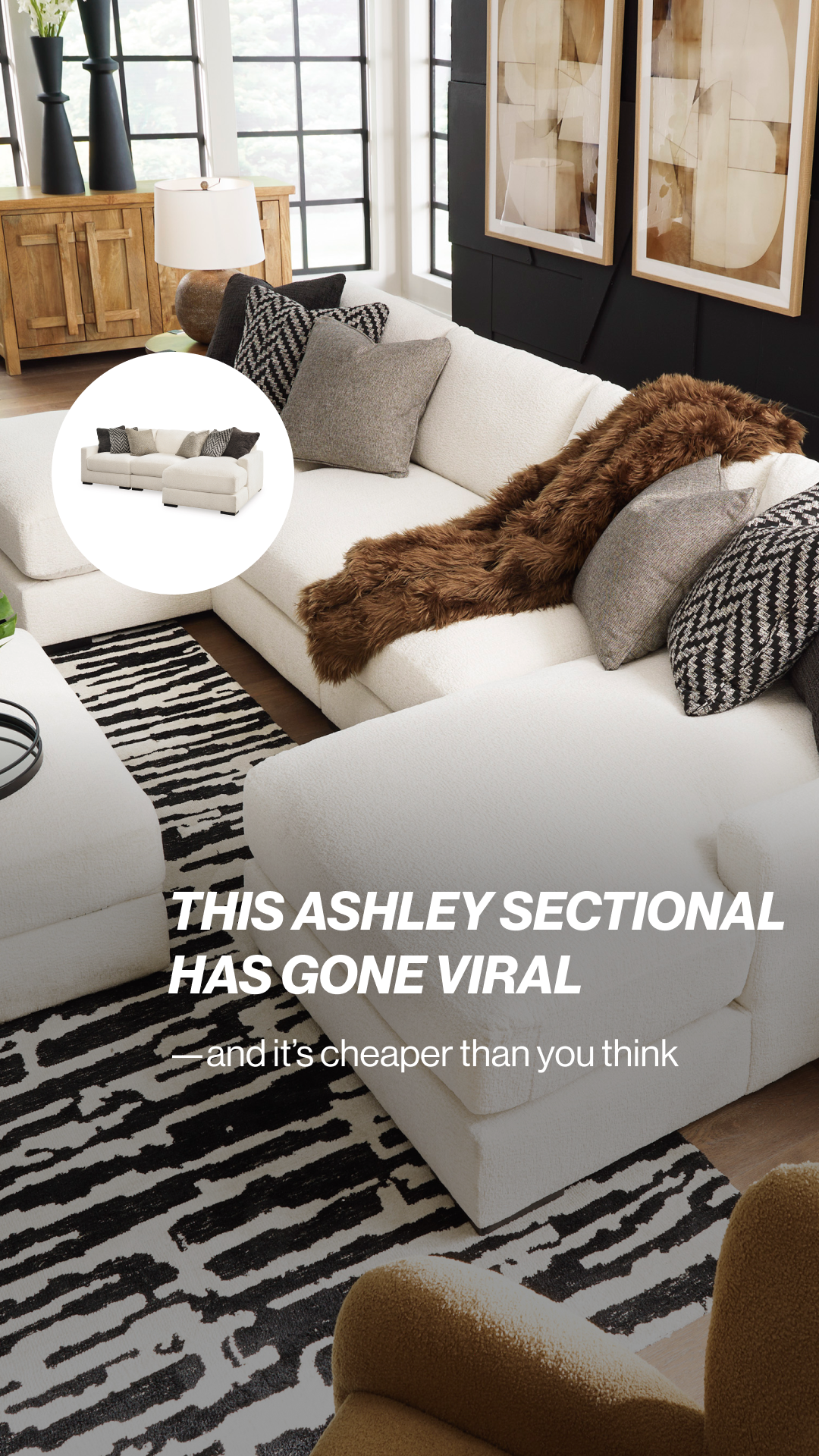 Cozy Finds for Less Facebook ad