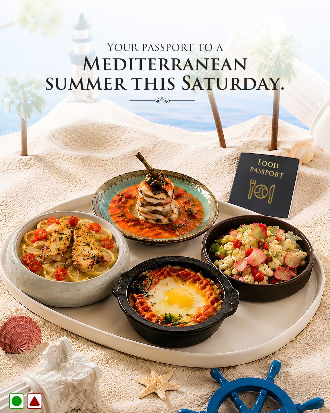 ITC Mughal, a Luxury Collection Resort & Spa, Agra Facebook ad: Step into a vibrant Mediterranean-themed paradise right…