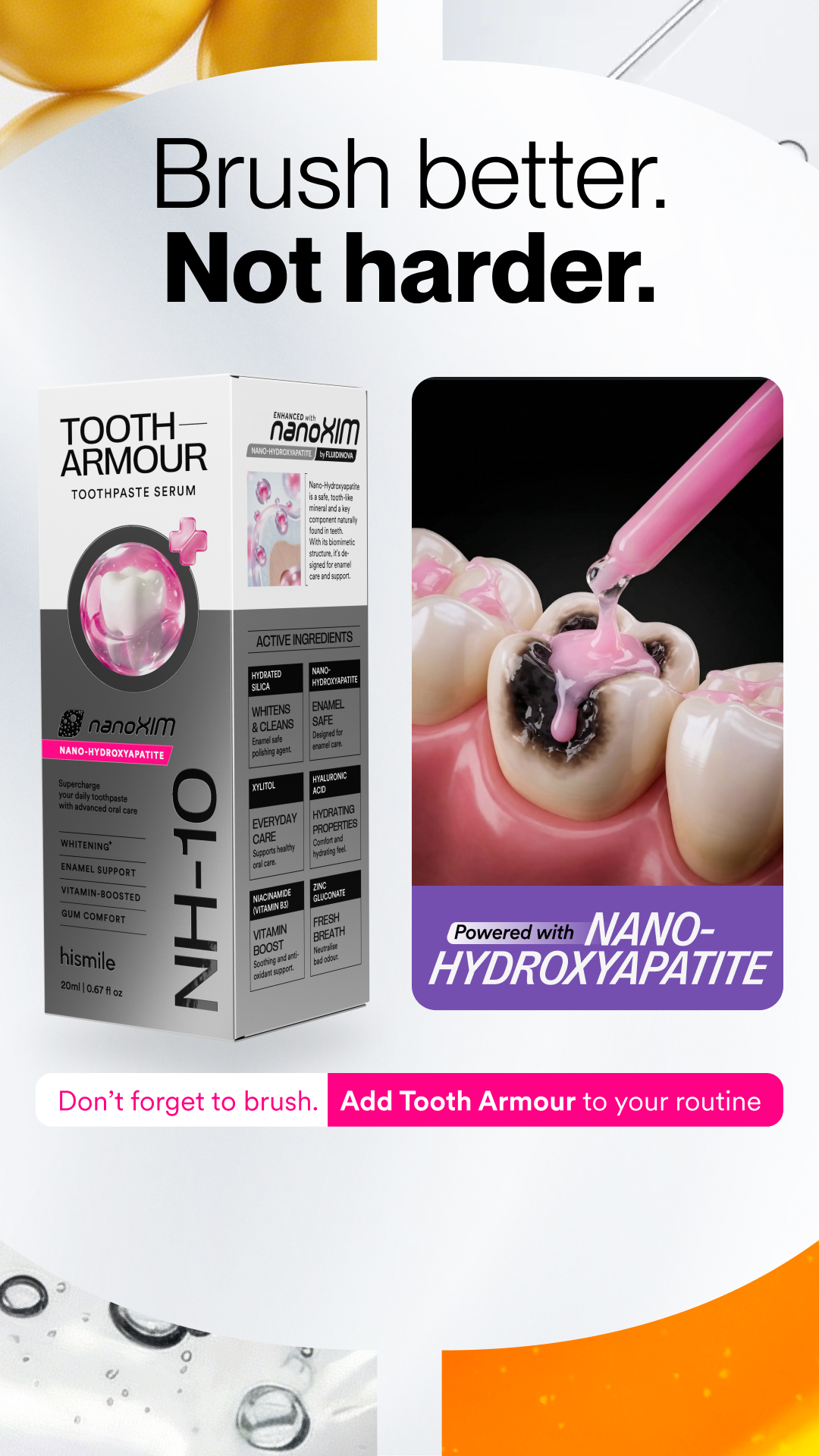 Hismile Facebook ad