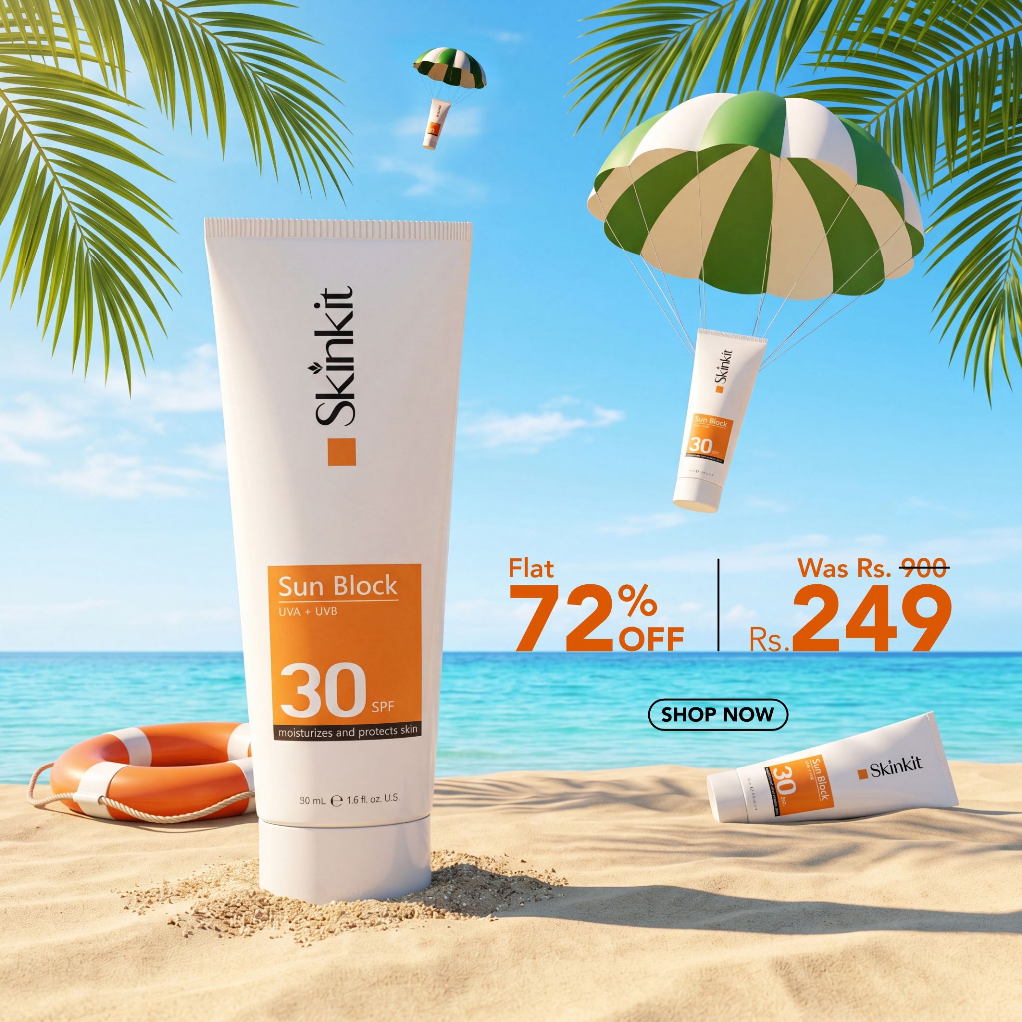 Skin Kit Facebook ad