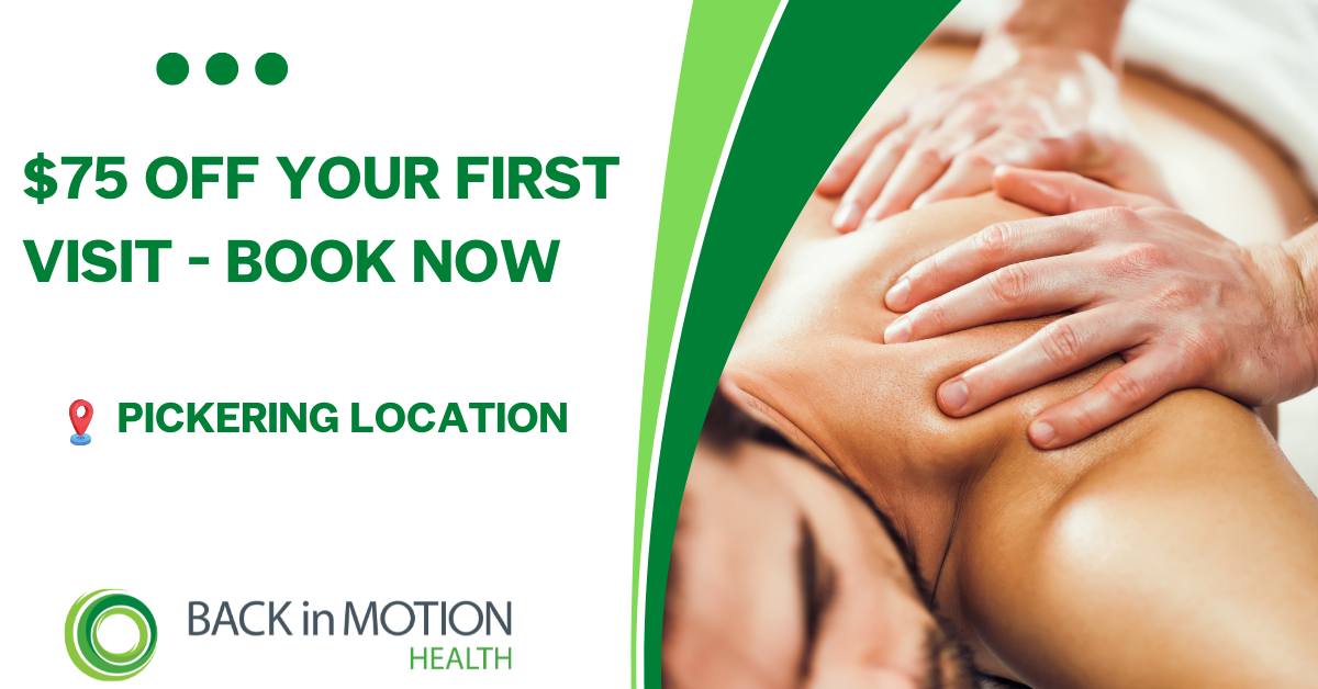 Back in Motion Health Ontario Facebook ad