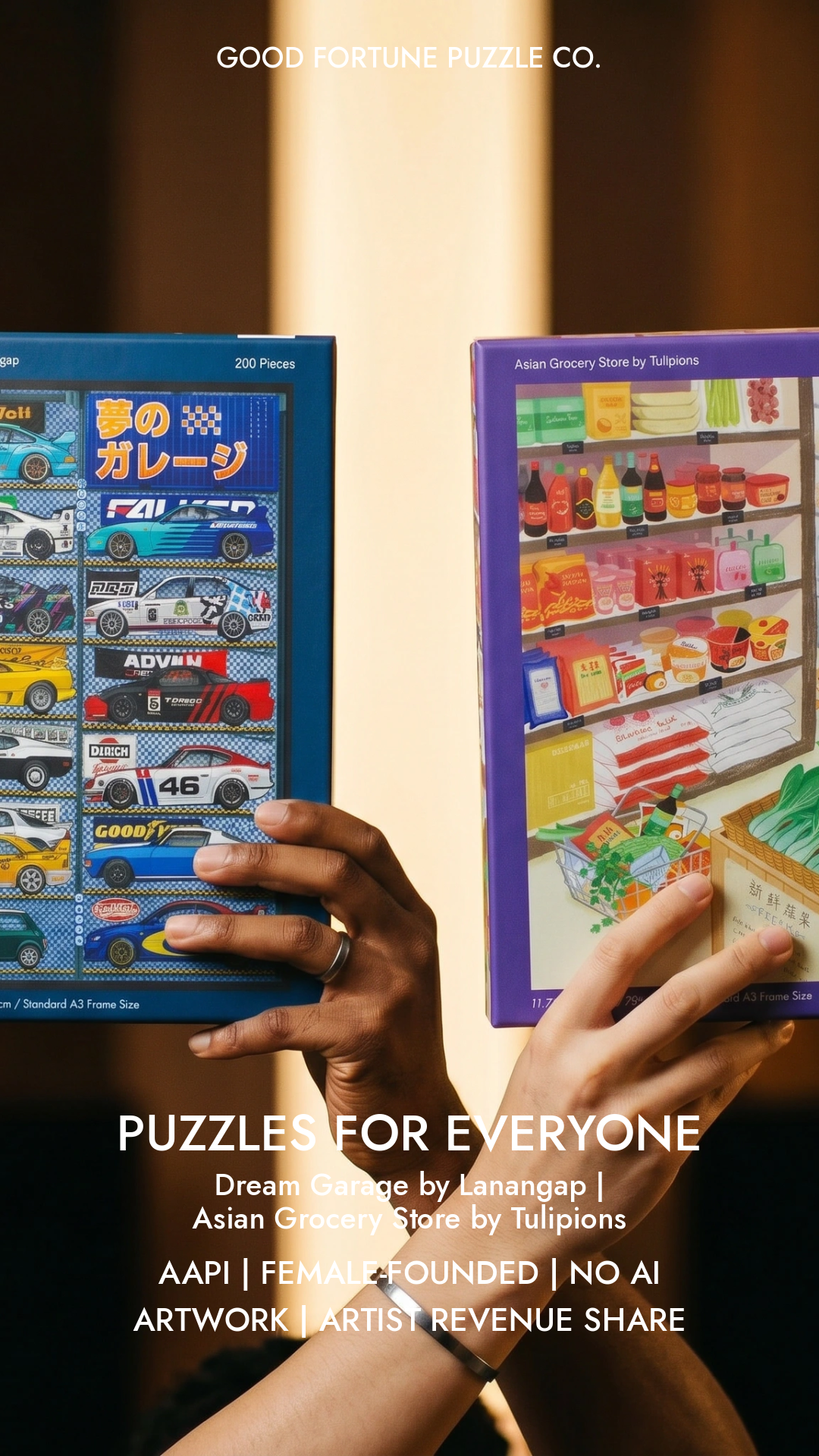 Good Fortune Puzzle Co Facebook ad