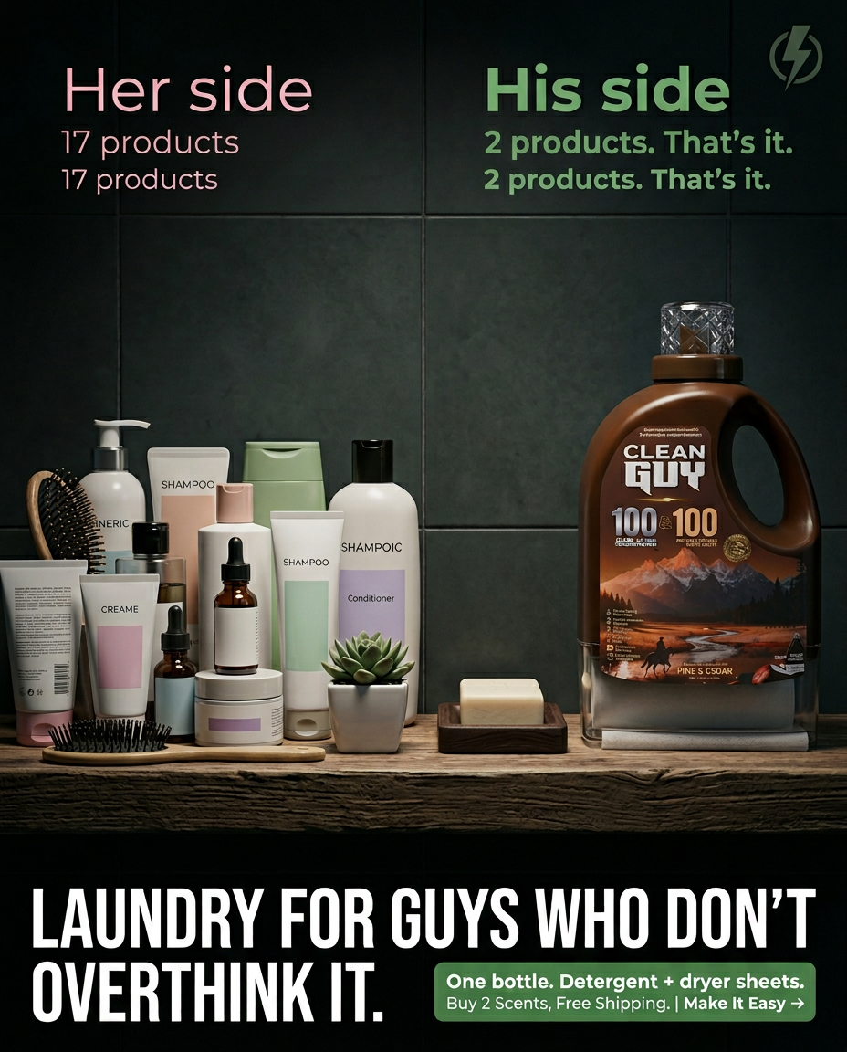 Clean Guy Facebook ad