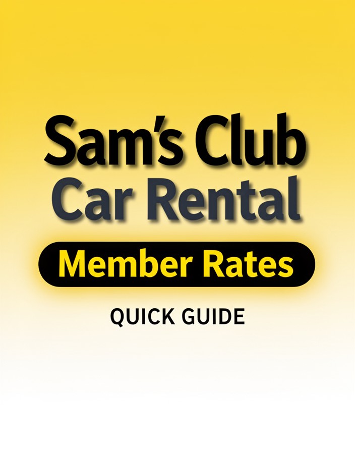 Loom & Lens Facebook ad: Sam's Club car rental member rates explained