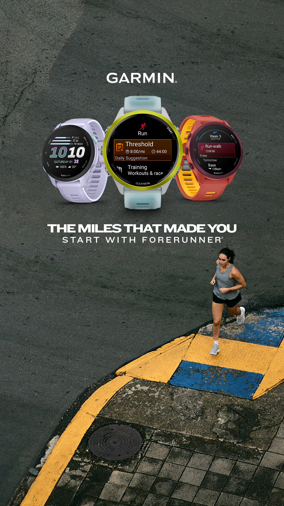 Garmin Running Facebook ad: Garmin | Running