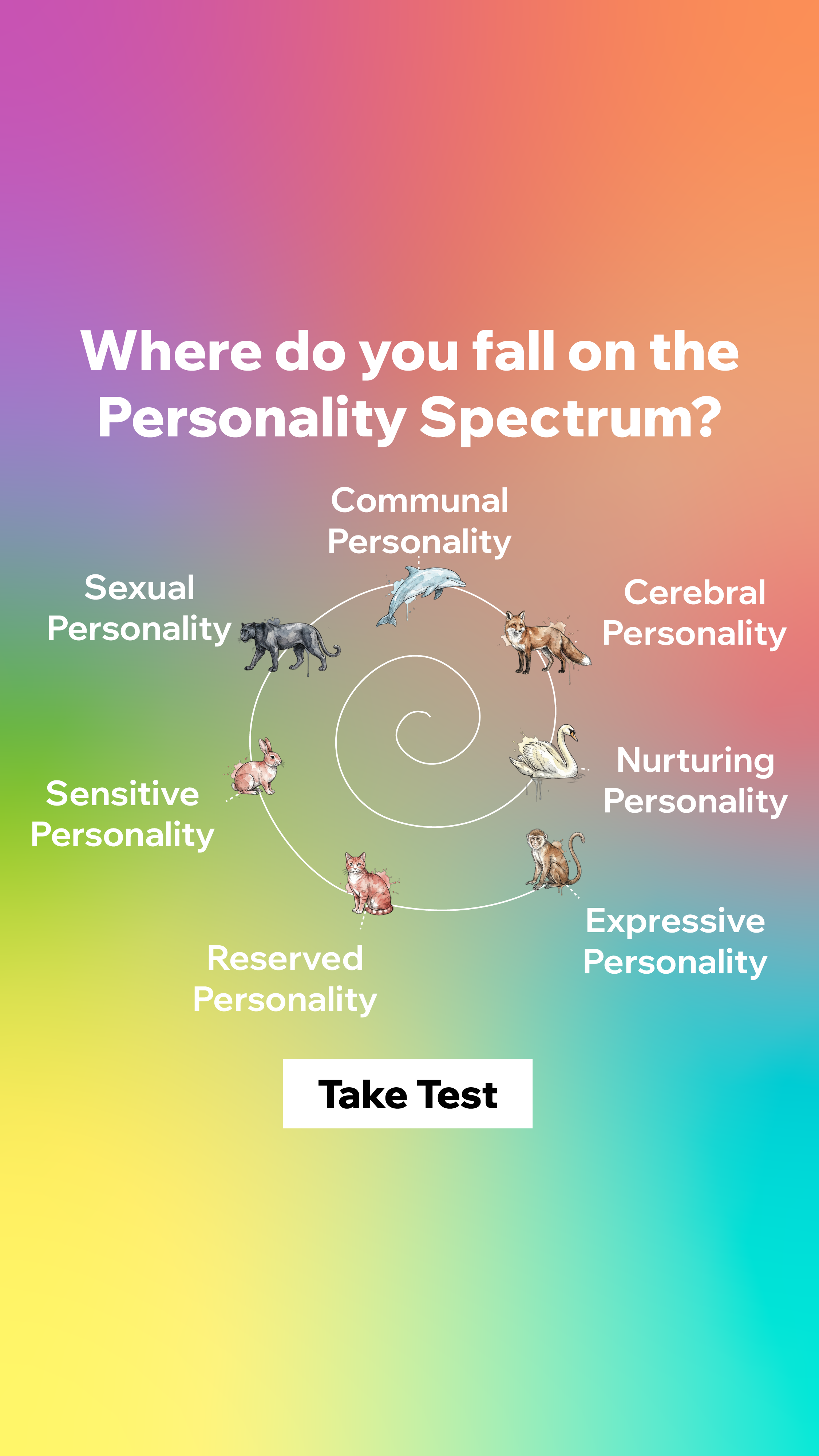 Personality Type Facebook ad