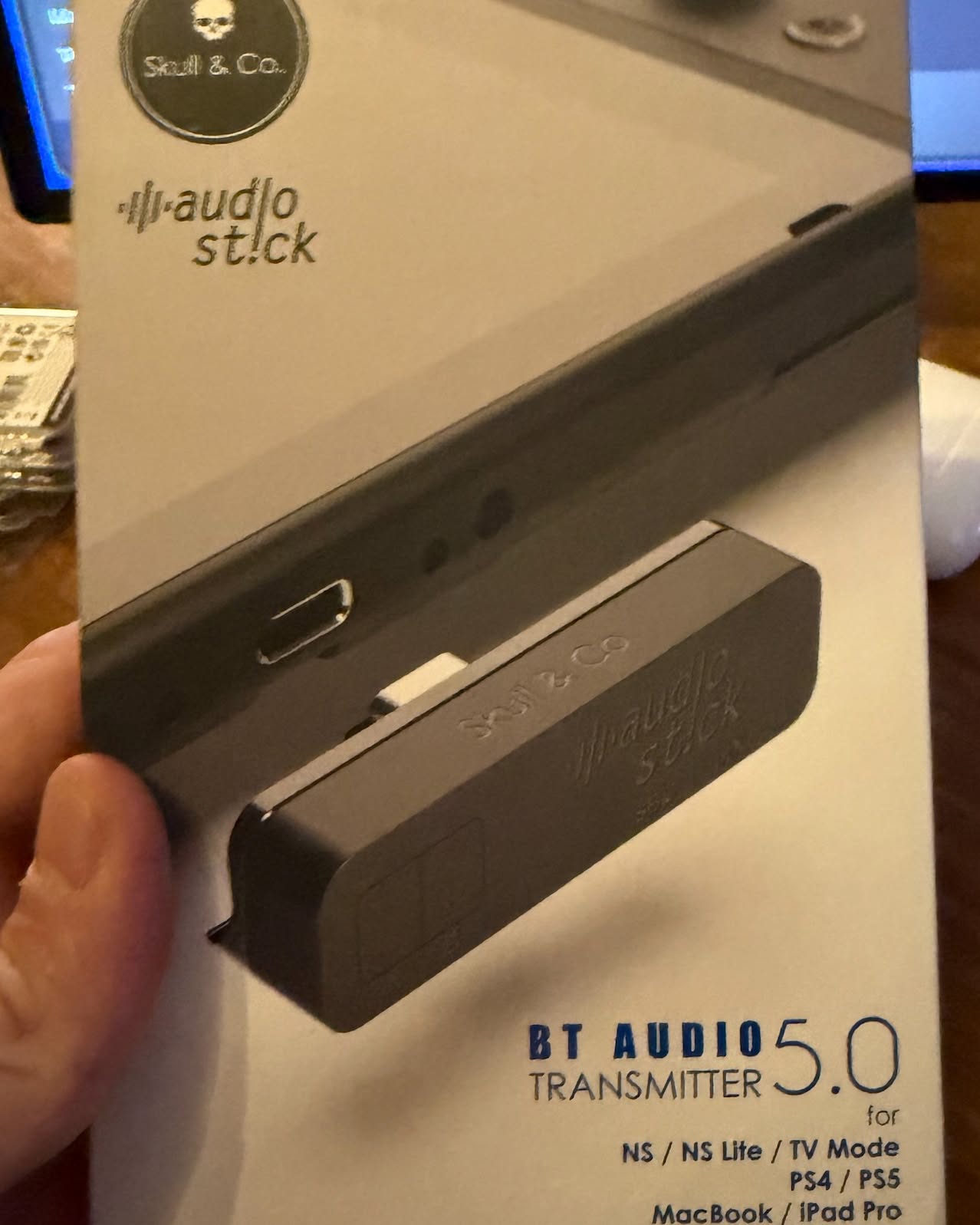 Felipe Tejeda Facebook ad: Skull & Co AudioStick Bluetooth 5.0 para PS5 / Nintendo…