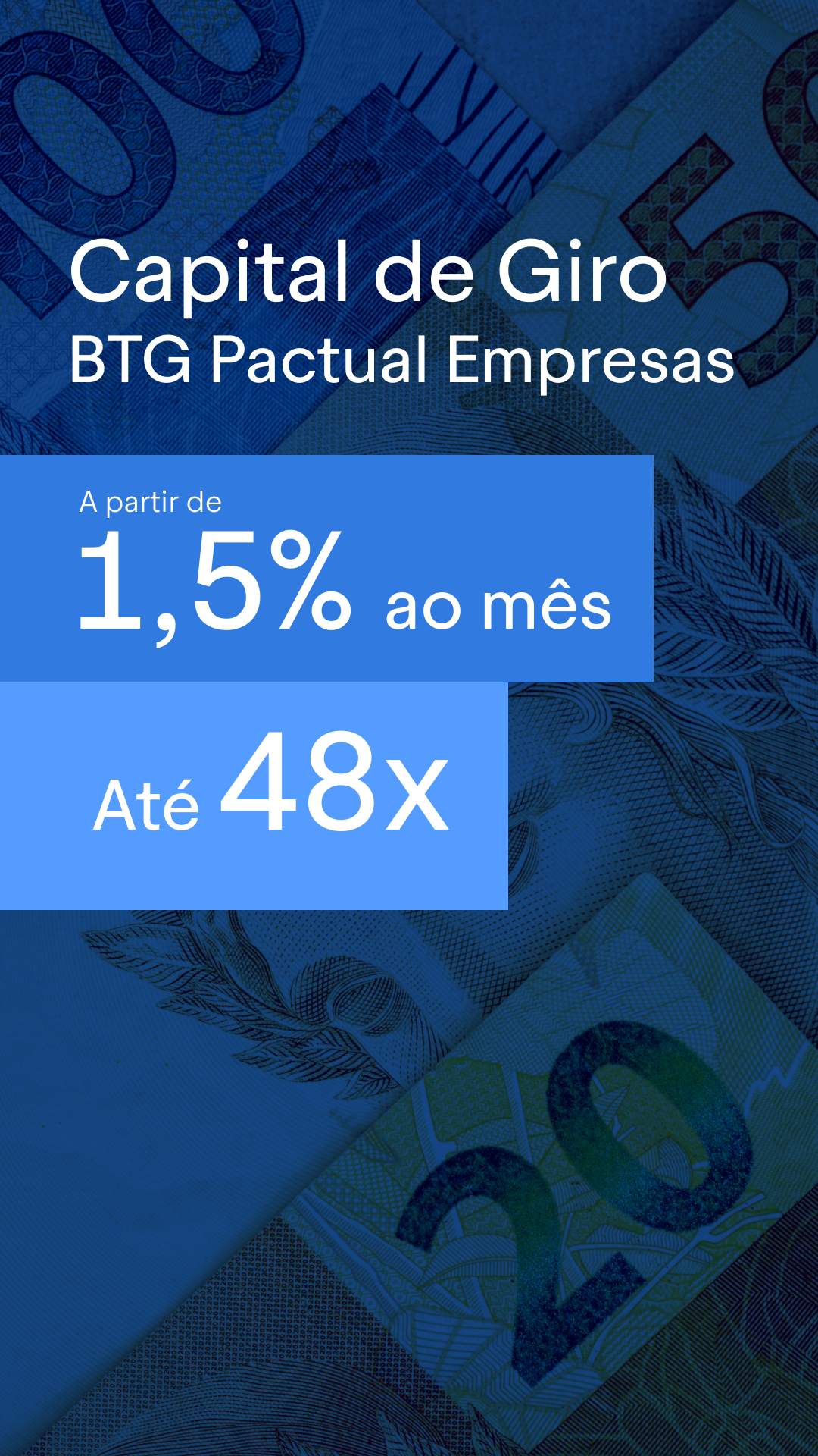 BTG Pactual Empresas Facebook ad