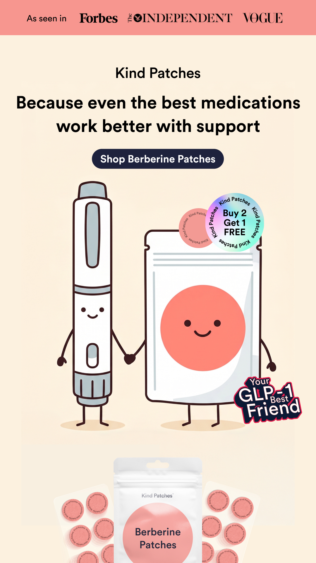 Kind Patches Facebook ad