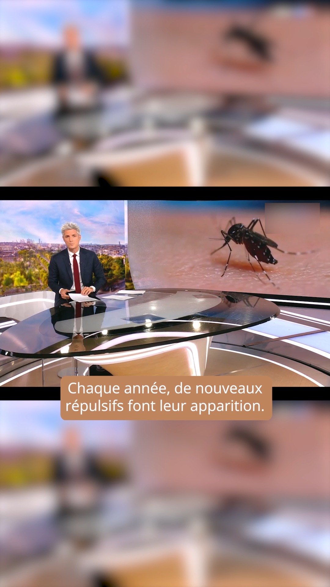 Comme Avant Facebook ad: Notre répulsif moustique est passé au JT de…