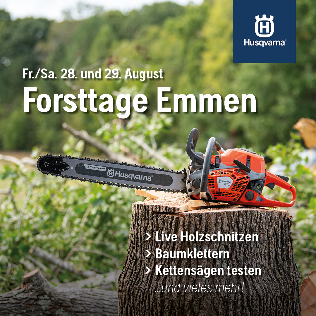 Husqvarna Facebook ad from Aug 14, 2026