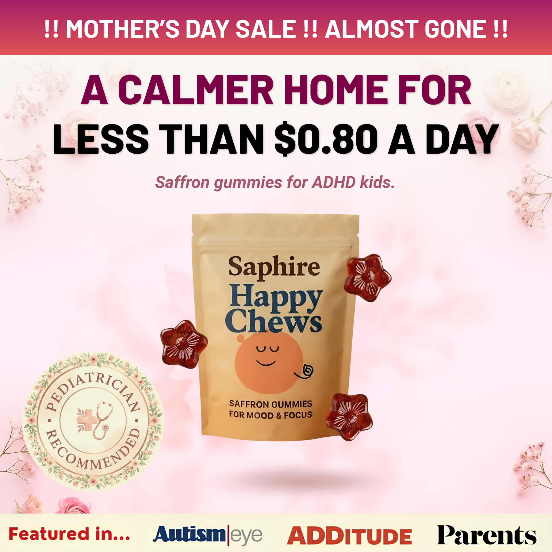 Try Saphire Facebook ad