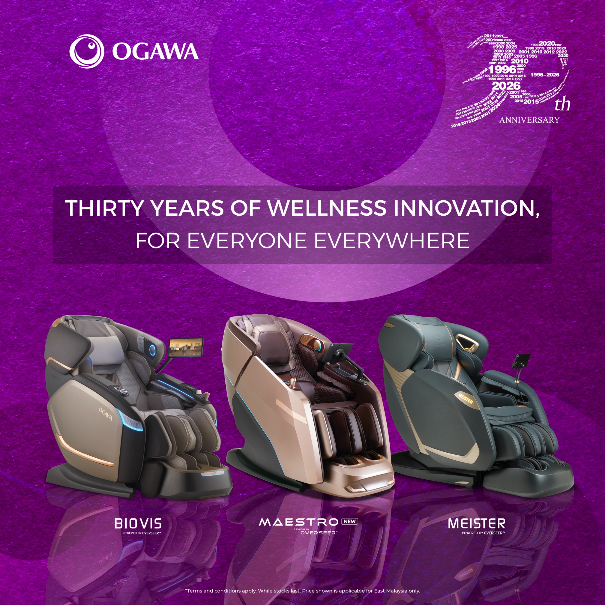 OGAWA Malaysia Facebook ad
