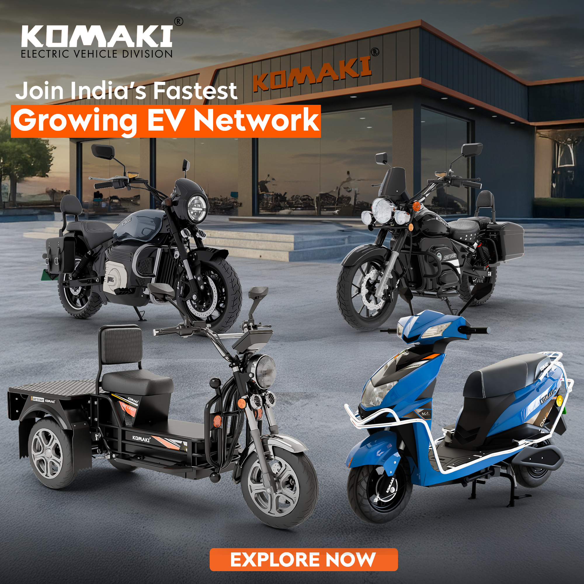 Komaki Dealership Facebook ad
