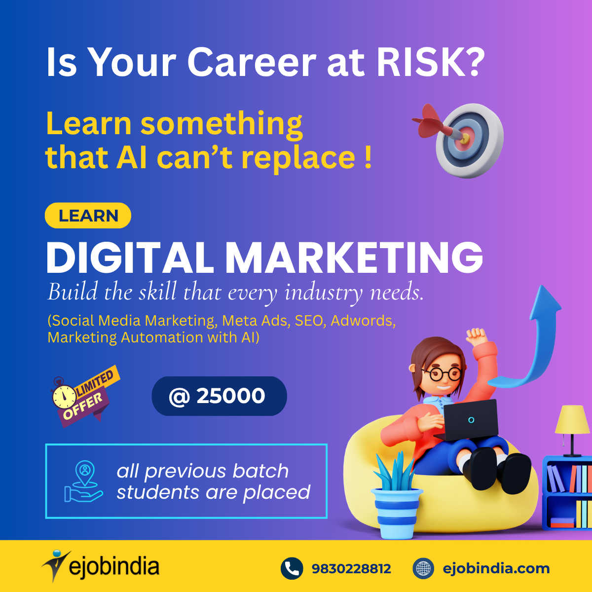 Ejobindia Facebook ad