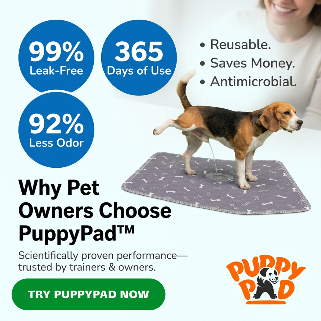 PuppyPad Facebook ad