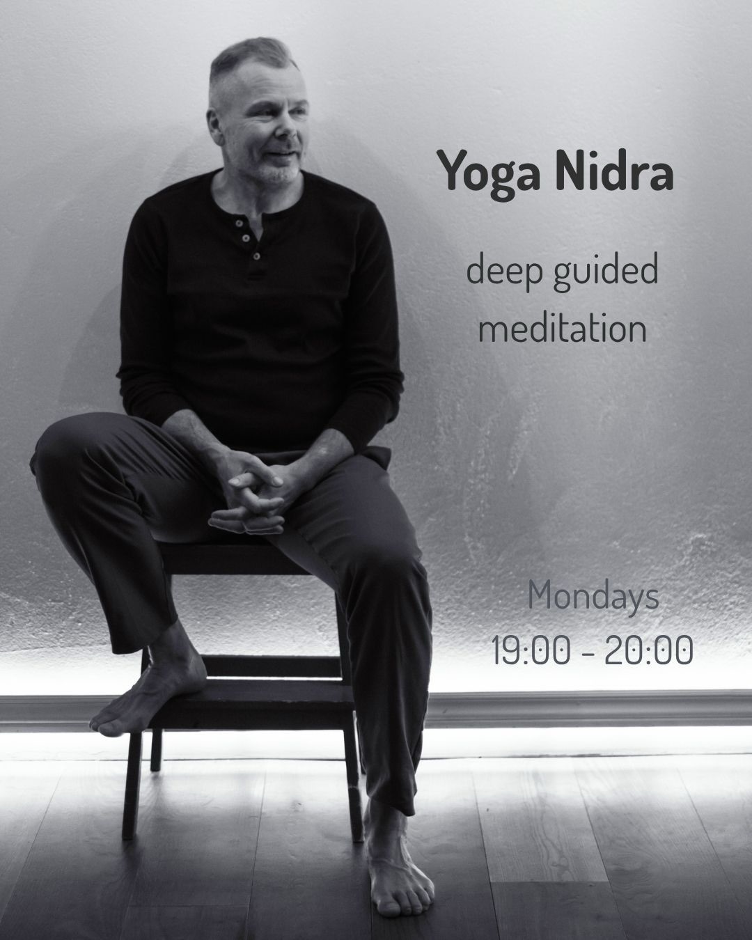 Urban OM Stockholm Facebook ad: YOGA NIDRA - deep guided meditation by @gyanraj_meditation
