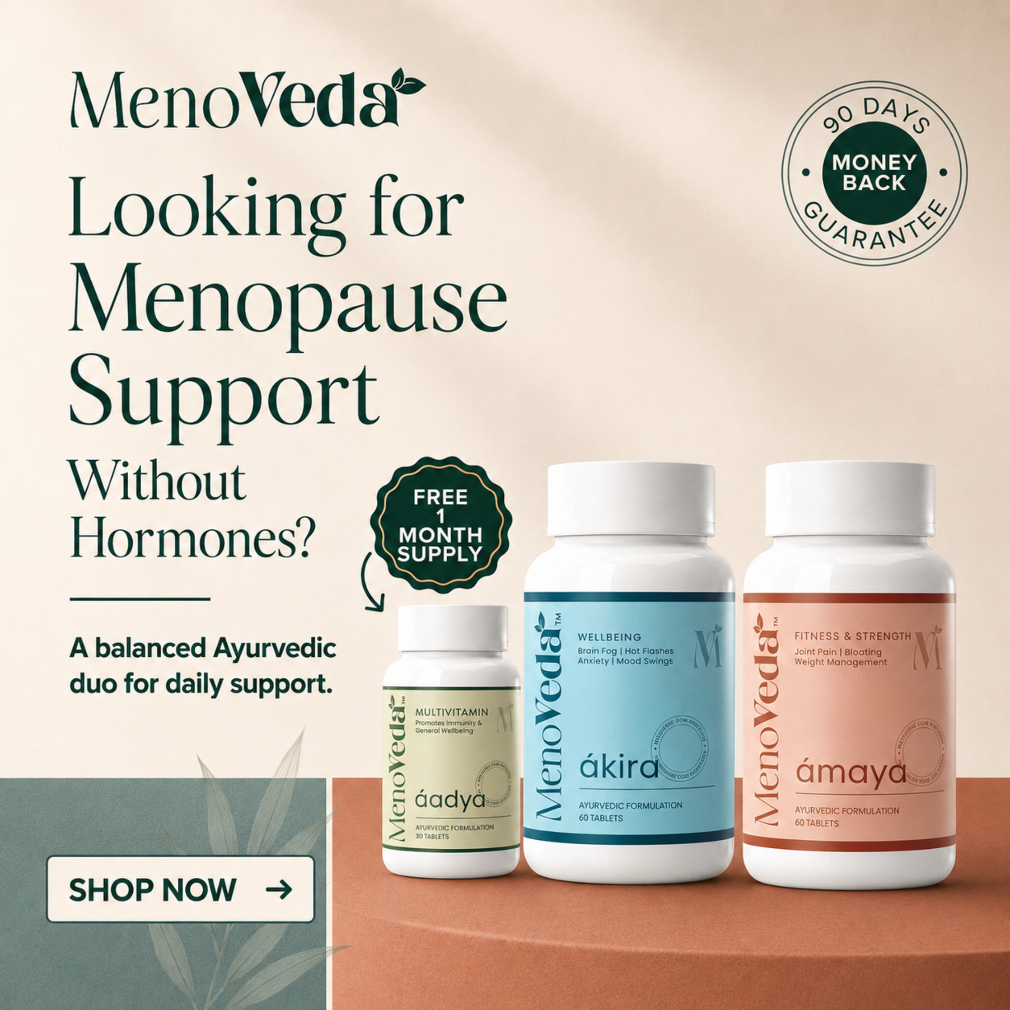 Menoveda Facebook ad